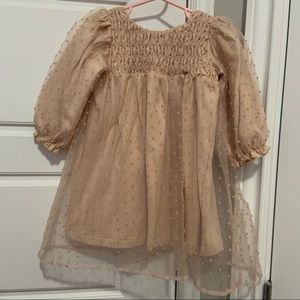 NWOT zara beige dress